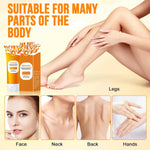 Natural Orange Exfoliating Gel, Orange Enzymes Exfoliating Brightening Gel, Face Cleansing Scrub, Deep Cleansing & Moisturising Exfoliating Scrub for Women