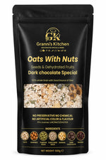 Oats With Nuts – Dark Chocolate Special | High Fiber Healthy Breakfast Mix