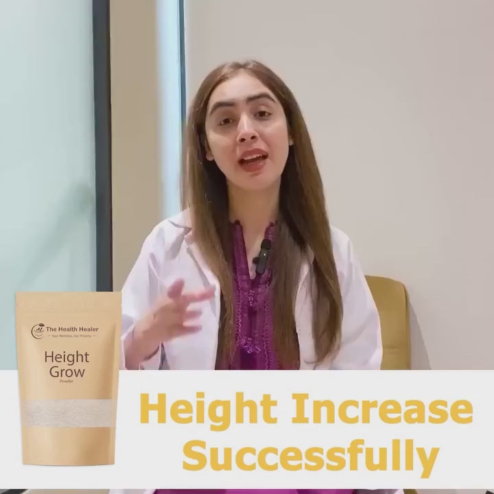 Height Grow Powder – Herbal Nutrition Supplement for Teens & Adults