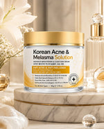 Korean Acne & Melasma Solution Cream – Advanced Brightening & Clear Skin Formula